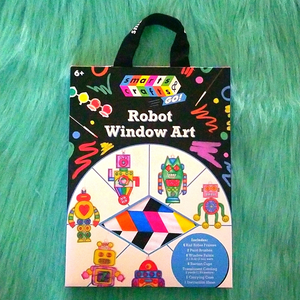 Robot Window Art Kit